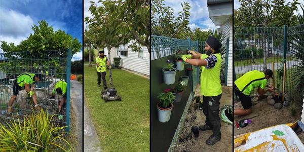 garden tidy up