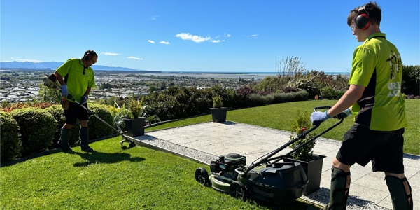 Lawn mowing services